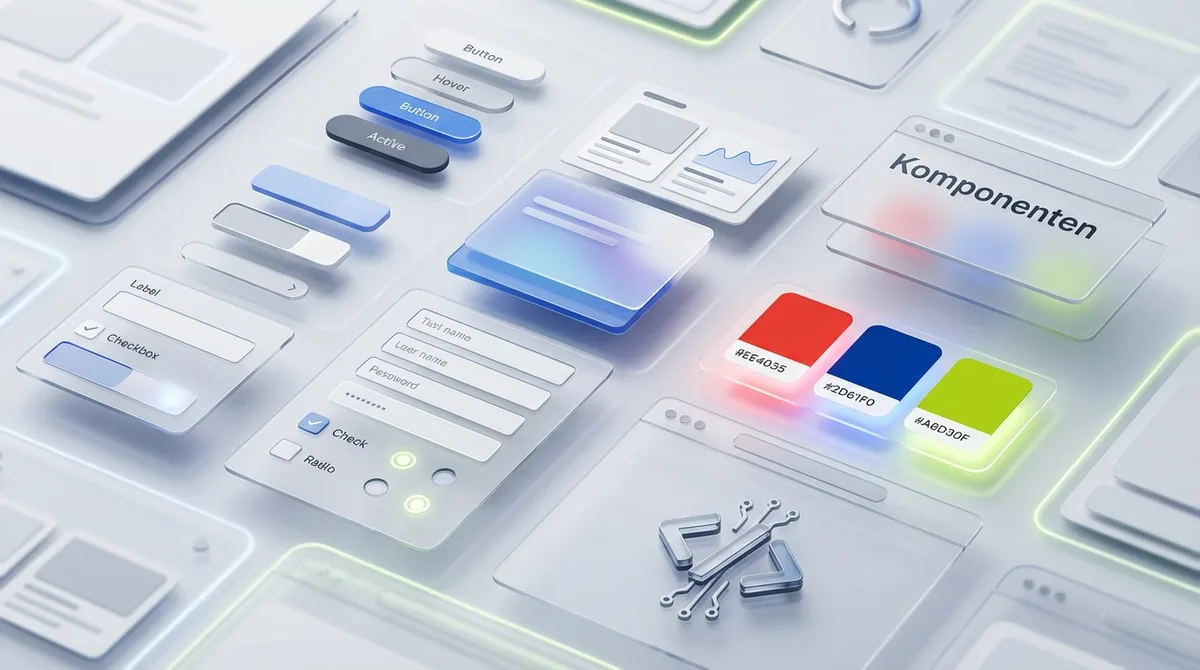 Design System Showcase - Alle Blog-Komponenten